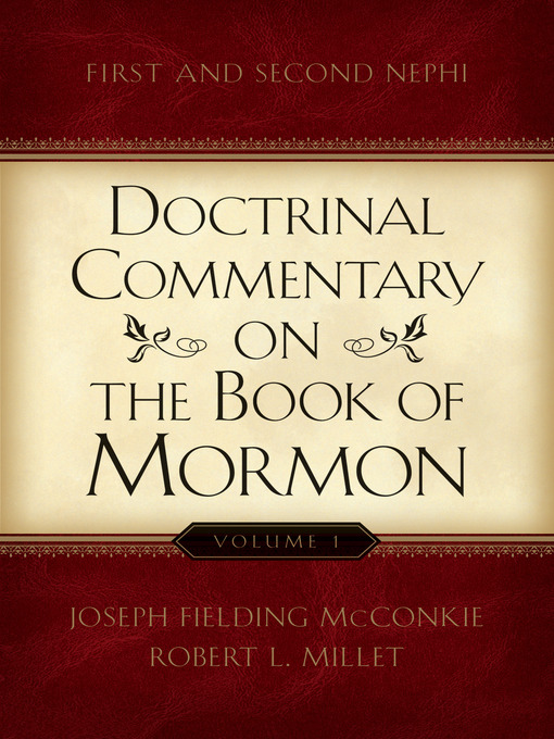 Title details for Doctrinal Commentary on the Book of Mormon, Volume 1 by Joseph Fielding McConkie - Available